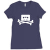 modern day pirate Ladies Fitted T-Shirt