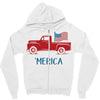 america 2 Zipper Hoodie