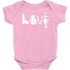 love  funny weapons retro war urban art guns knife cool peace Baby Bodysuit