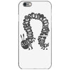 greedy caterpillar iPhone 6/6s Case
