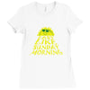 easy like sunday morning t shirt Ladies Fitted T-Shirt