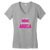 Only The Best Moms Get Promoted To Abuela Women's V-Neck T-Shirt