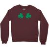 shamrock boobs Crewneck Sweatshirt