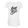 low and slow Maternity Scoop Neck T-shirt