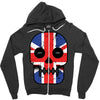 united kingdom till i die Zipper Hoodie
