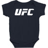 ufc white logo Baby Bodysuit