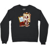 triple beagle portrait Crewneck Sweatshirt