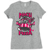 mach pizza Ladies Fitted T-Shirt
