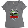 chick hicks Women's Triblend Scoop T-shirt
