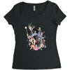 wickedness Women's Triblend Scoop T-shirt