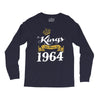 kings are born in 1964 Long Sleeve Shirts