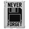 never forget floppy disk iPad 3 and 4 Case