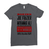 thrilla in manilla Ladies Fitted T-Shirt