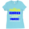 proud dad nurse Ladies Fitted T-Shirt