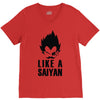 like a saiyan V-Neck Tee