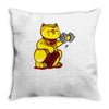 no pain no gain Throw Pillow
