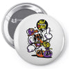 not money not life Pin-back button