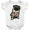 PUG LIFE Baby Onesie