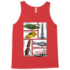 thunderbirds vehicles, ideal gift, birthday present Tank Top