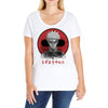 red sun uzumak Ladies Curvy T-Shirt