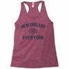 NEW ENGLAND VS EVERYBODY Racerback Tank