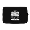Queens Are Born In July Laptop sleeve