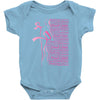 breast cancer Baby Bodysuit
