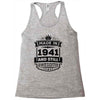 Made In 1941 And Still Awesome Racerback Tank