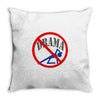 no drama Throw Pillow