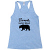 Daddy Bear - Baby Bear Custom Name Racerback Tank