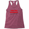 under new management just married mens black wedding present husband t Racerback Tank