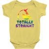 Totally Straight Lgbt Unicorn Baby Bodysuit