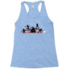 rock out with your cock out Racerback Tank