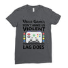 i love video games Ladies Fitted T-Shirt