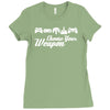choose your weapon game Ladies Fitted T-Shirt