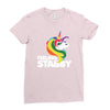 feeling stabby Ladies Fitted T-Shirt