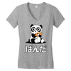 panda surprise Women's V-Neck T-Shirt