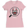 hello! i'm down here! Ladies Fitted T-Shirt