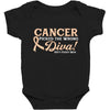 Cancer Picked The Wrong Diva Baby Bodysuit