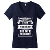 I've Been Called A Lot Of Names But Husband Is My Favorite Women's V-Neck T-Shirt