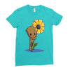 green thumb Ladies Fitted T-Shirt