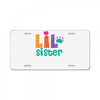 Lil Sister License Plate