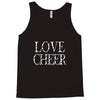 love cheer gold mixed media Tank Top