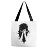 sad girl Tote Bags