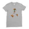 Gas Mask Ladies Fitted T-Shirt