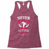 THE POWER OF AN Autism Mom Racerback Tank