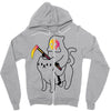 death rides Zipper Hoodie