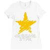 cribbage star Ladies Fitted T-Shirt