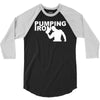 pump gym training bodybuilding workout keepfit weightlifting 3/4 Sleeve Shirt