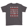 emo gothic ugly christmas sweater. Youth Tee